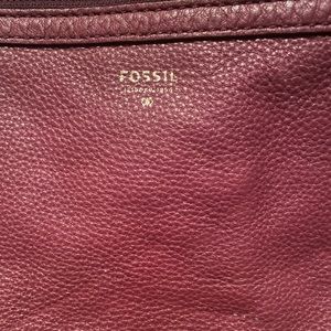 Fossil Sidney zip top tote